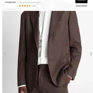 VINCI Men’s 2pc Suit Made in Italy